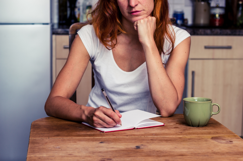 Image result for woman writing letter